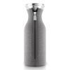 Carafe à eau 1 l, avec couvercle isolant, gris, verre, Eva Solo