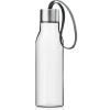 Bouteille d'eau 500 ml, avec sangle grise, plastique, Eva Solo