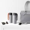 Mug de voyage TO GO, 350 ml, gris, acier inoxydable, Eva Solo