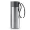 Mug de voyage TO GO, 350 ml, gris, acier inoxydable, Eva Solo