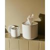 Boîte à coton tiges BIRILLO, blanc, Alessi