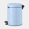 Poubelle à pédale NEWICON 5 l, bleu clair, Brabantia