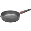 Sauteuse TITANIUM NOWO 28 cm, pour induction, poignée amovible, titane, WOLL