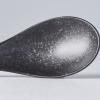 Cuillère japonaise BLACK MATT 17,5 cm, noire, MIJ