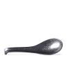 Cuillère japonaise BLACK MATT 17,5 cm, noire, MIJ
