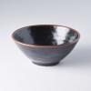 Bol TENMOKKU 20 cm, 800 ml, noir, céramique, MIJ