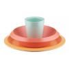 Set de vaisselle pour enfants GIRO, 3 pièces, orange, Alessi