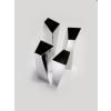 Vase CREVASSE 42 cm, acier inoxydable, Alessi