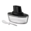 Beurrier SHIP SHAPE, noir, Alessi