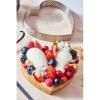 Cercle de cuisson 12 cm, en forme de cœur, en acier inoxydable, de Buyer