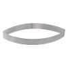 Cercle de cuisson 12 cm, en forme de trapèze, en acier inoxydable, de Buyer