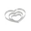Cercle de cuisson 22 cm, en forme de cœur, en acier inoxydable, de Buyer