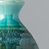 Bouteille de sake 350 ml, bleu-vert, MIJ