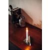 Bougeoir SQUARE CANDLE , set de 4 pc, acier inoxydable, Höfats