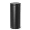 Poubelle à couvercle tactile TOUCH BIN NEW 30 l, noir minéral, Brabantia