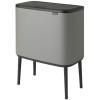 Poubelle BO TOUCH BIN 11 + 23 l, gris minéral, Brabantia