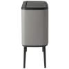 Poubelle BO TOUCH BIN 11 + 23 l, gris minéral, Brabantia
