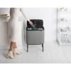 Poubelle BO TOUCH BIN 11 + 23 l, gris minéral, Brabantia