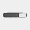 Dérouleur de papier toilette MINDSET, avec tablette, gris minéral, Brabantia