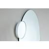 Mioir maquillage MINDSET, grossissement quintuple, blanc minéral, Brabantia