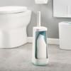 Support brosse à toilette FLEX PLUS, blanc et bleu, Joseph Joseph