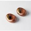 Galet repose-couteaux FINE DOTS, glaçure brune, porcelaine, MIJ