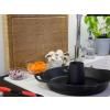 Plat à poulet rôti pour barbecue 30 cm, fonte, Petromax