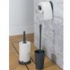 Support brosse de toilette RIO, gris nature, Koziol