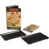 Plaques gril et panini  SNACK COLLECTION XA800312 , set de 2 pc, Tefal
