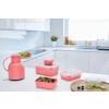 Bocal de rangement MASTER SEAL COLOUR EDITION N1030910 , set de 4 pc, rouge corail, plastique, Tefal