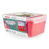 Bocal de rangement MASTER SEAL COLOUR EDITION N1030910 , set de 4 pc, rouge corail, plastique, Tefal
