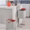 Poubelle TOTEM MAX 30061 60 l, pour tri sélectif, beige, Joseph Joseph