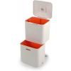 Poubelle TOTEM MAX 30061 60 l, pour tri sélectif, beige, Joseph Joseph