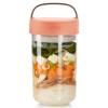 Bocal à repas POT TO GO 600 ml, corail, Lékué