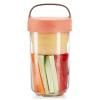 Bocal à repas POT TO GO 600 ml, corail, Lékué
