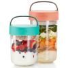 Bocal à repas POT TO GO 600 ml, corail, Lékué