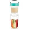Bocal à repas TO GO 600 ml, turquoise, Lékué