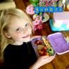Lunchbox pour enfants UNICORN 625 ml, 6 compartiments, violet, Yumbox