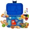 Lunchbox pour enfants UNICORN 625 ml, 6 compartiments, violet, Yumbox