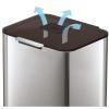 Poubelle TOTEM MAX 30060 60 l, pour tri sélectif, inox, Joseph Joseph