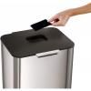 Poubelle TOTEM MAX 30060 60 l, pour tri sélectif, inox, Joseph Joseph