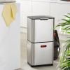 Poubelle TOTEM MAX 30060 60 l, pour tri sélectif, inox, Joseph Joseph
