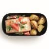 Lunchbox TO GO 2 x 500 ml, double, turquoise/noir, Lékué
