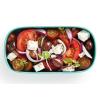 Lunchbox TO GO 2 x 500 ml, double, turquoise/noir, Lékué