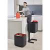 Poubelle TOTEM MAX 30062 60 l, pour tri sélectif, graphite, Joseph Joseph