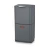 Poubelle TOTEM MAX 30062 60 l, pour tri sélectif, graphite, Joseph Joseph