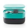 Couverts de voyage BASICS TO GO,3 pièces, acier inoxydable, Lékué