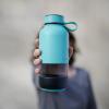 Bouteille d'eau BOTTLE TO GO 600 ml, turquoise, Lékué