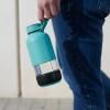 Bouteille d'eau BOTTLE TO GO 600 ml, turquoise, Lékué