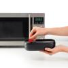 Lunchbox LUNCHBOX TO GO 1 l, avec couverts, noir / noir, Lékué